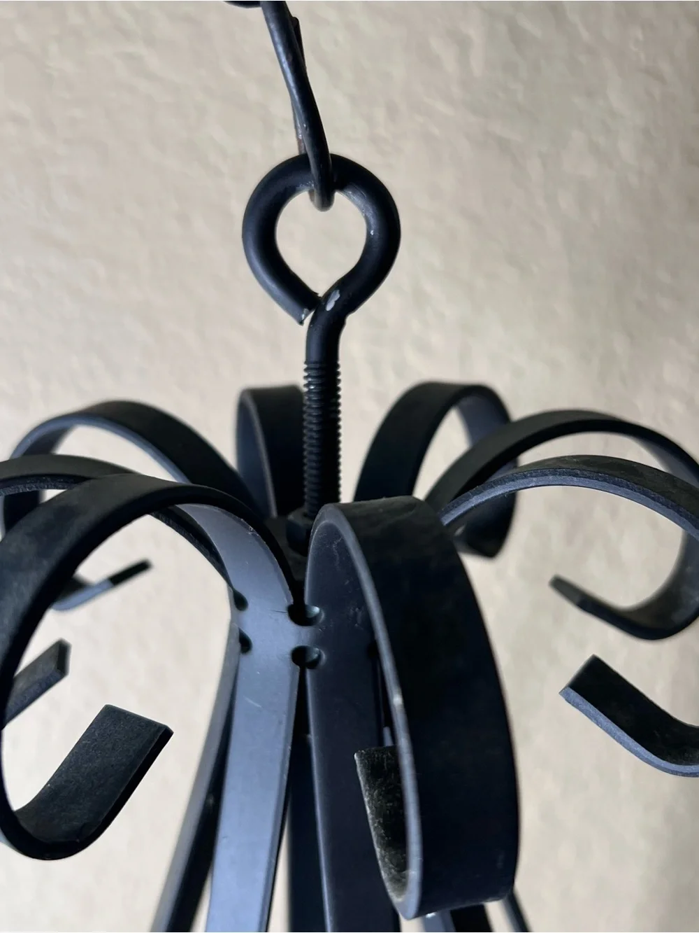 Vintage Candelabra, Primitive this hanging